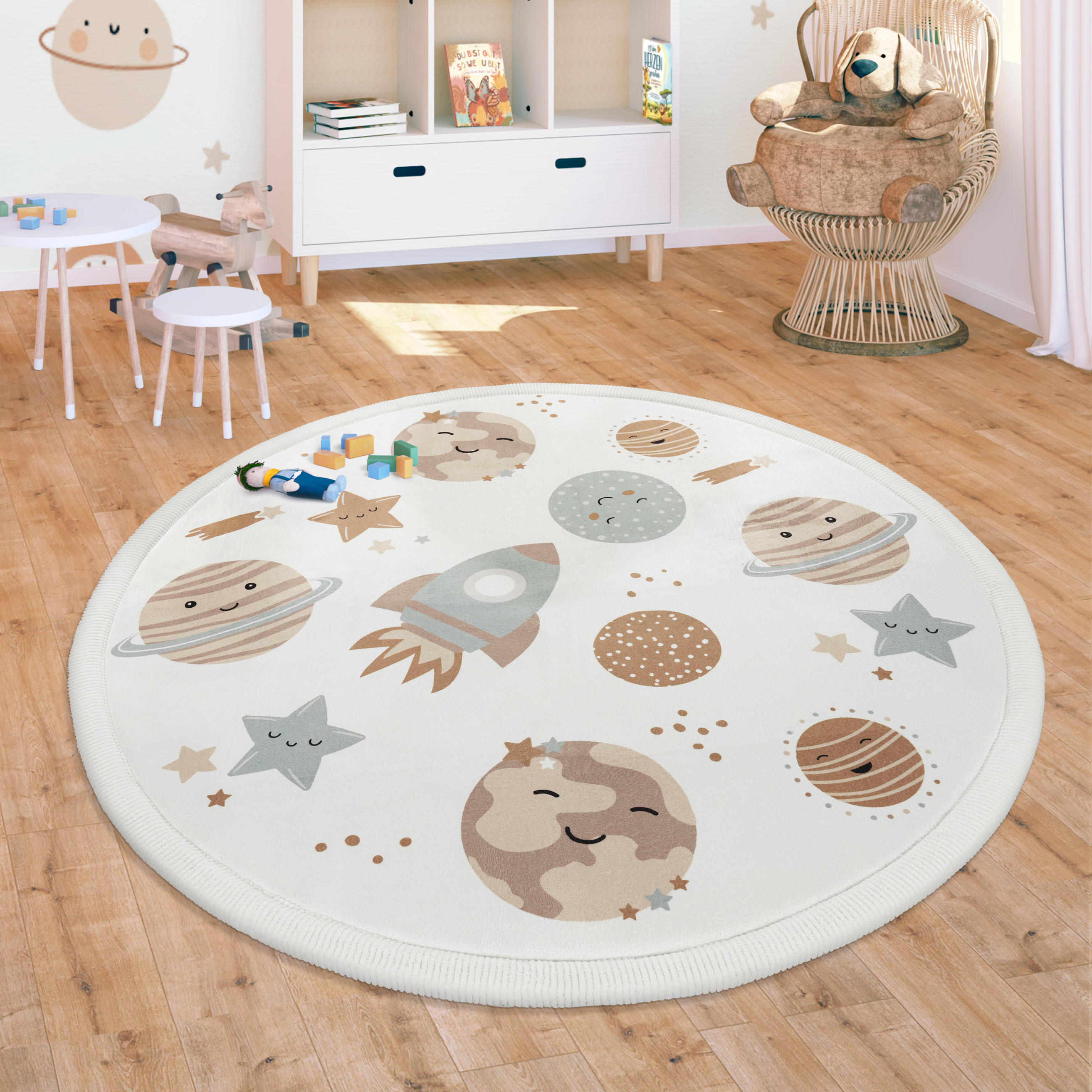 KINDERTEPPICH 120/120 cm Emilia 353 - Multicolor, Textil (120/120cm) - Paco Home