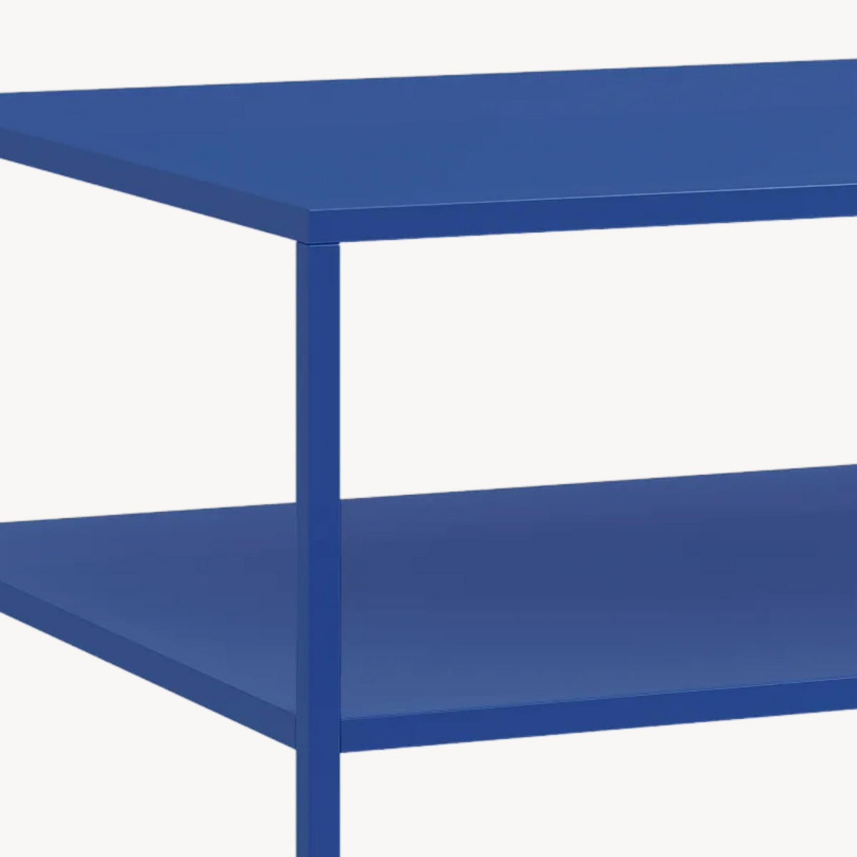 COUCHTISCH Solund 45/90/60 cm - Dunkelblau, Metall (60/90/45cm) - [en.casa]