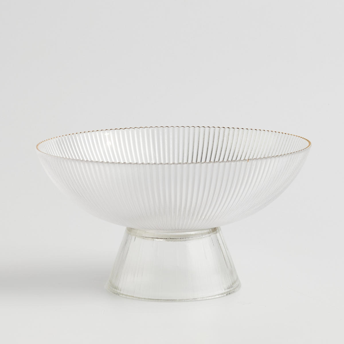 SERVIERPLATTE Riminis - Goldfarben, Glas (25/14/25cm) - home&you