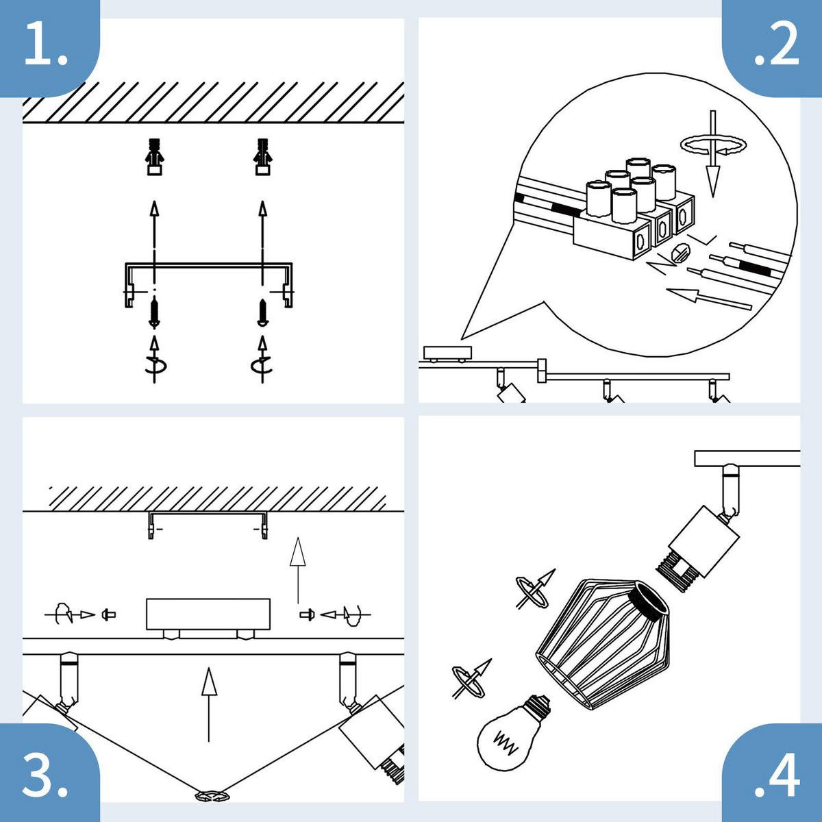 STRAHLER Franziska 6-flammig 122/20/10 cm - Weiß, Metall (122/20/10cm) - Nettlife