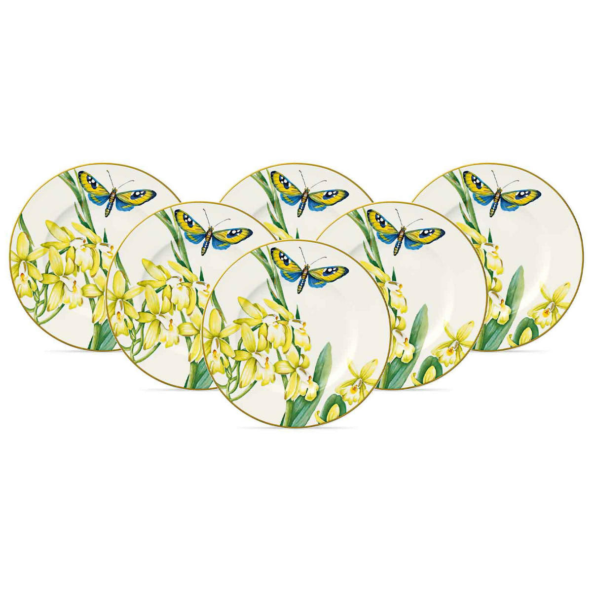 BROTTELLER Amazonia Anmut bunt ø 16 cm 6er Set - Multicolor, Keramik (16cm) - Villeroy & Boch