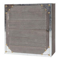 SCHLÜSSELKASTEN Grau, Braun - Braun/Grau, Holz (26/26/5cm) - MCW