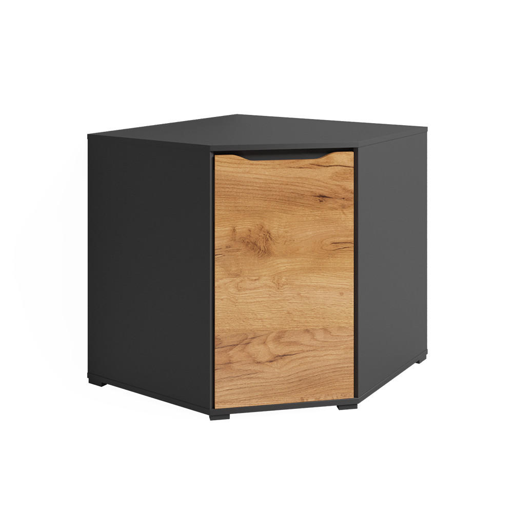 Vicco PŘÍBORNÍK Ruben Zlatý mocný dub 78 x 76.6 cm s dveřmi