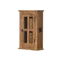 HÄNGESCHRANK Akazie 44x21x72 natur versiegelt NATURE OF SPIRIT #302 - Braun, Holzwerkstoff (44/72/21cm) - Massivmoebel24