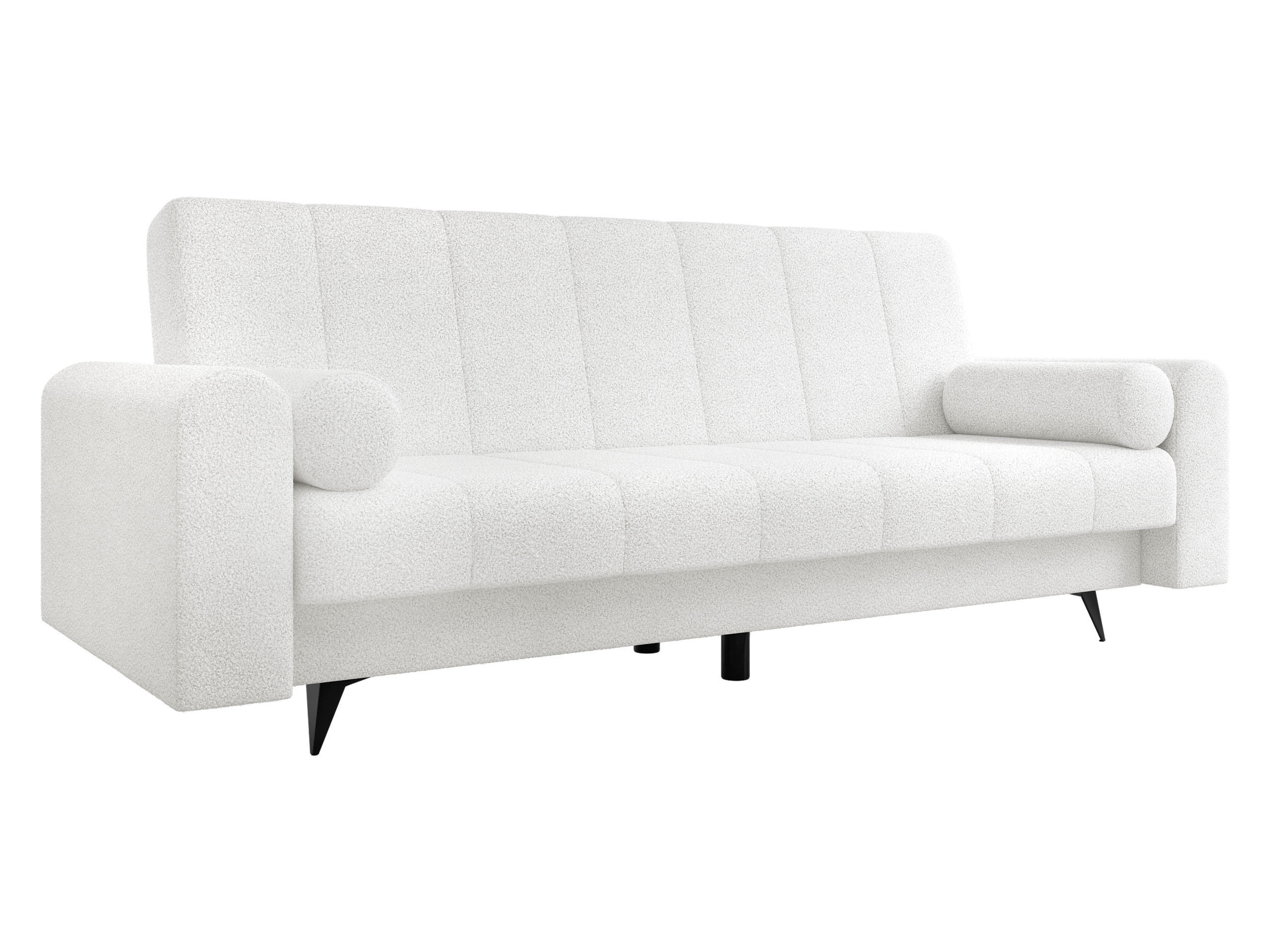 SCHLAFSOFA Zuri - Creme/Schwarz, Holz/Textil (240/93/91cm) - MIRJAN24