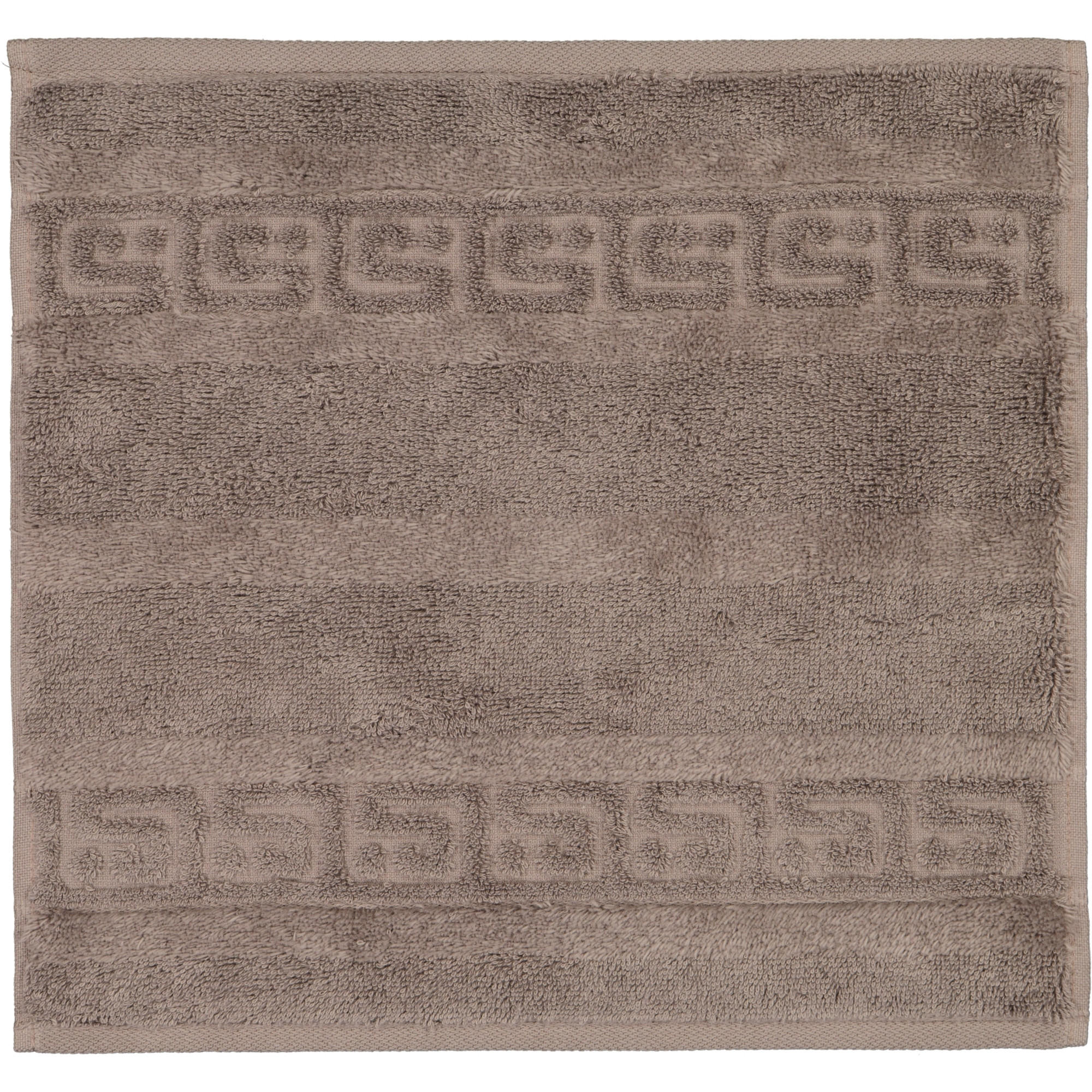 SEIFTUCH NOBLESSE UNI 1001 WALNUSS - 348 - Braun, Textil (30/30cm) - Cawoe