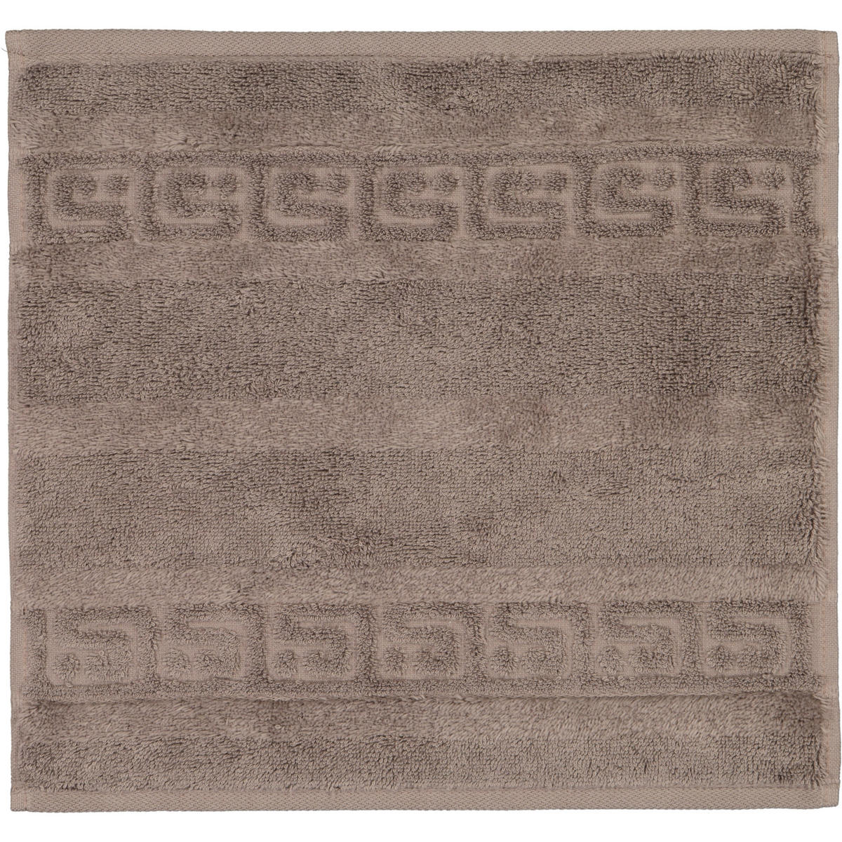 SEIFTUCH NOBLESSE UNI 1001 WALNUSS - 348 - Braun, Textil (30/30cm) - Cawoe