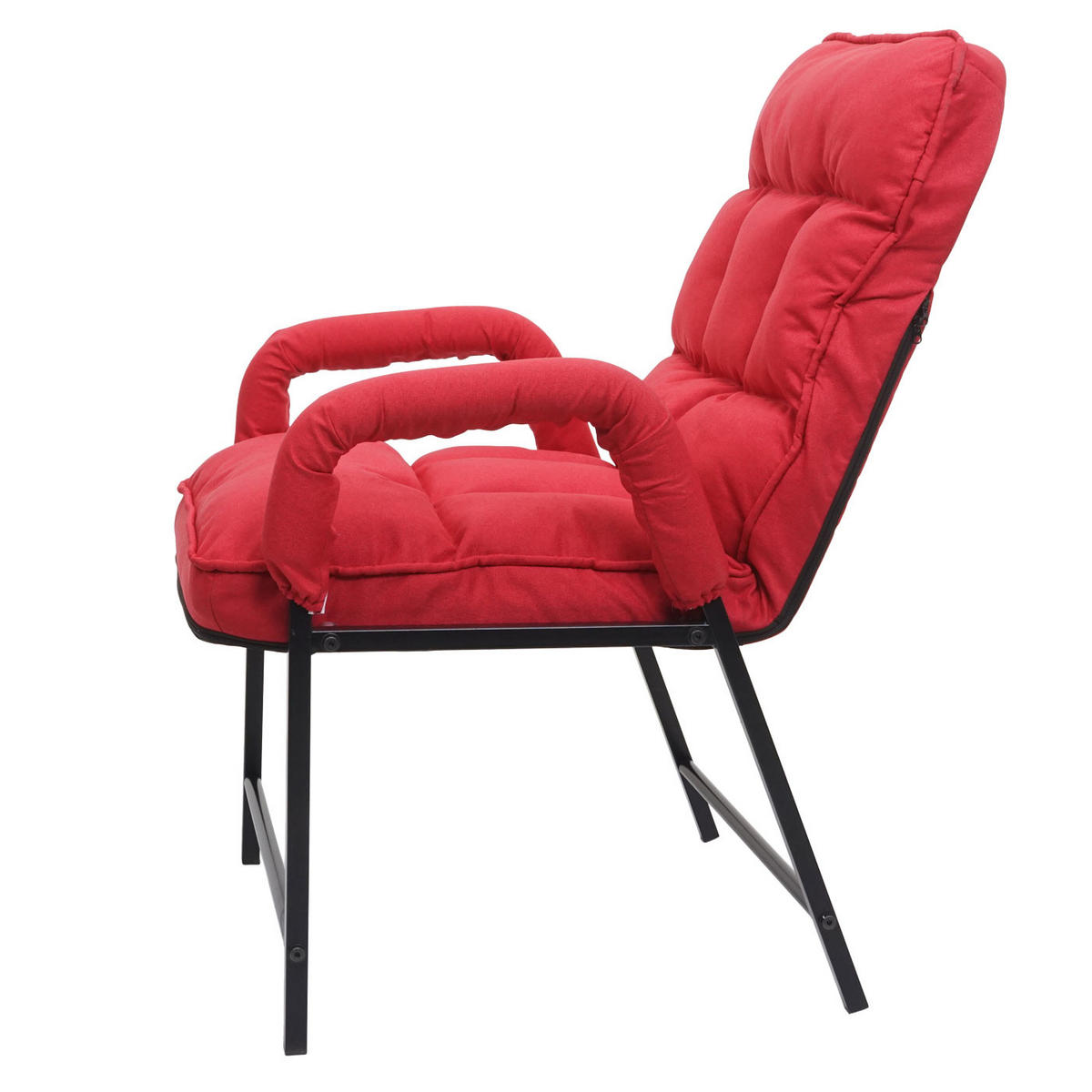 ESSZIMMERSTUHL Rot - Rot, Textil (57/96/111cm) - MCW
