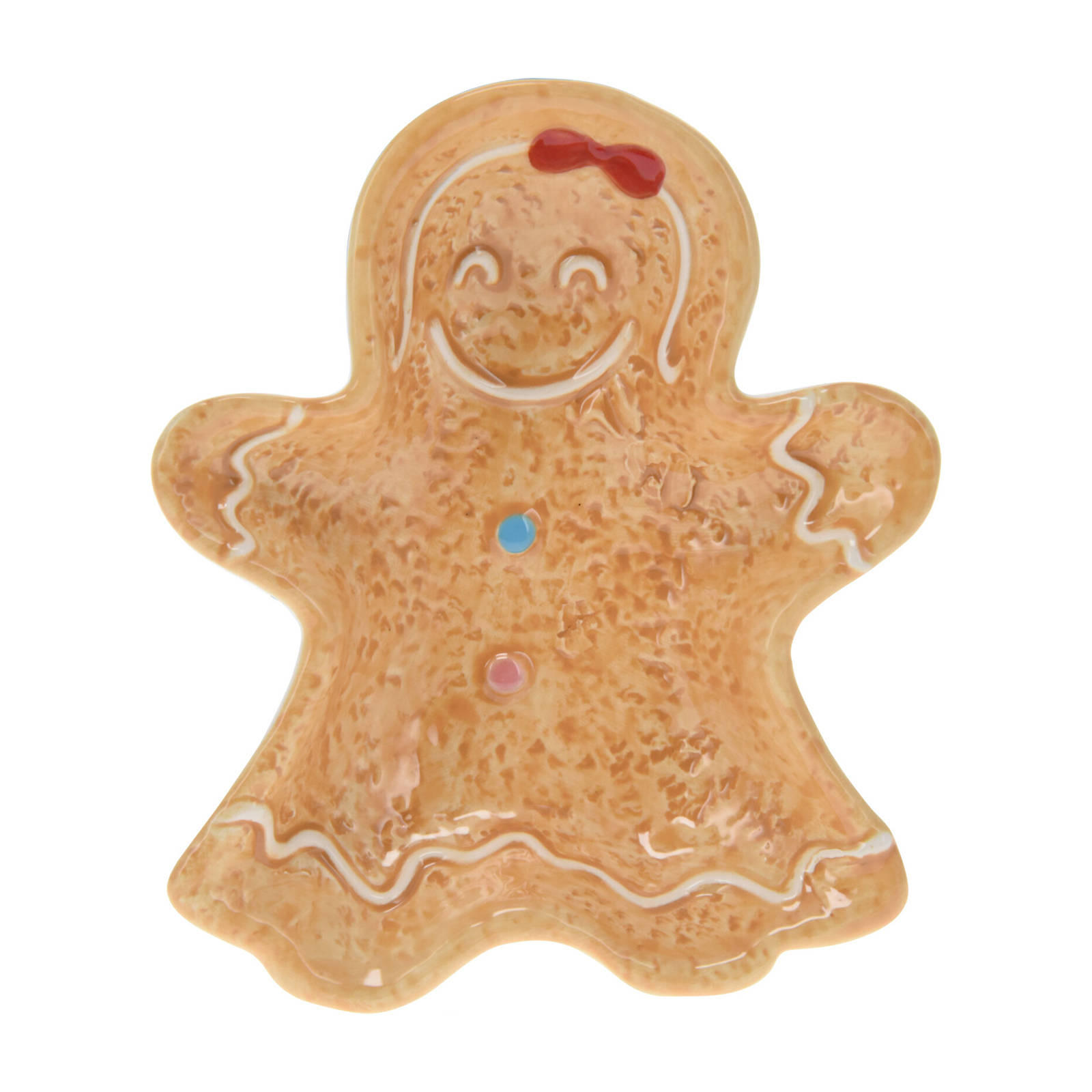 SERVIERPLATTE Cookie 15/12,5 cm - Beige, Keramik (15/3.5/12.5cm) - Home Styling Collection