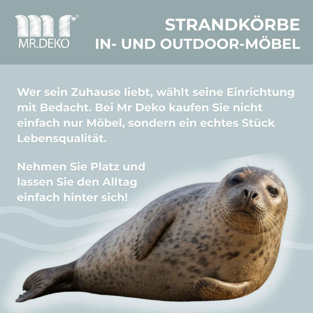 DOPPELLENKROLLEN 4er Set für Strandkorb - Silberfarben, Metall (6/7/12cm) - Mr. Deko