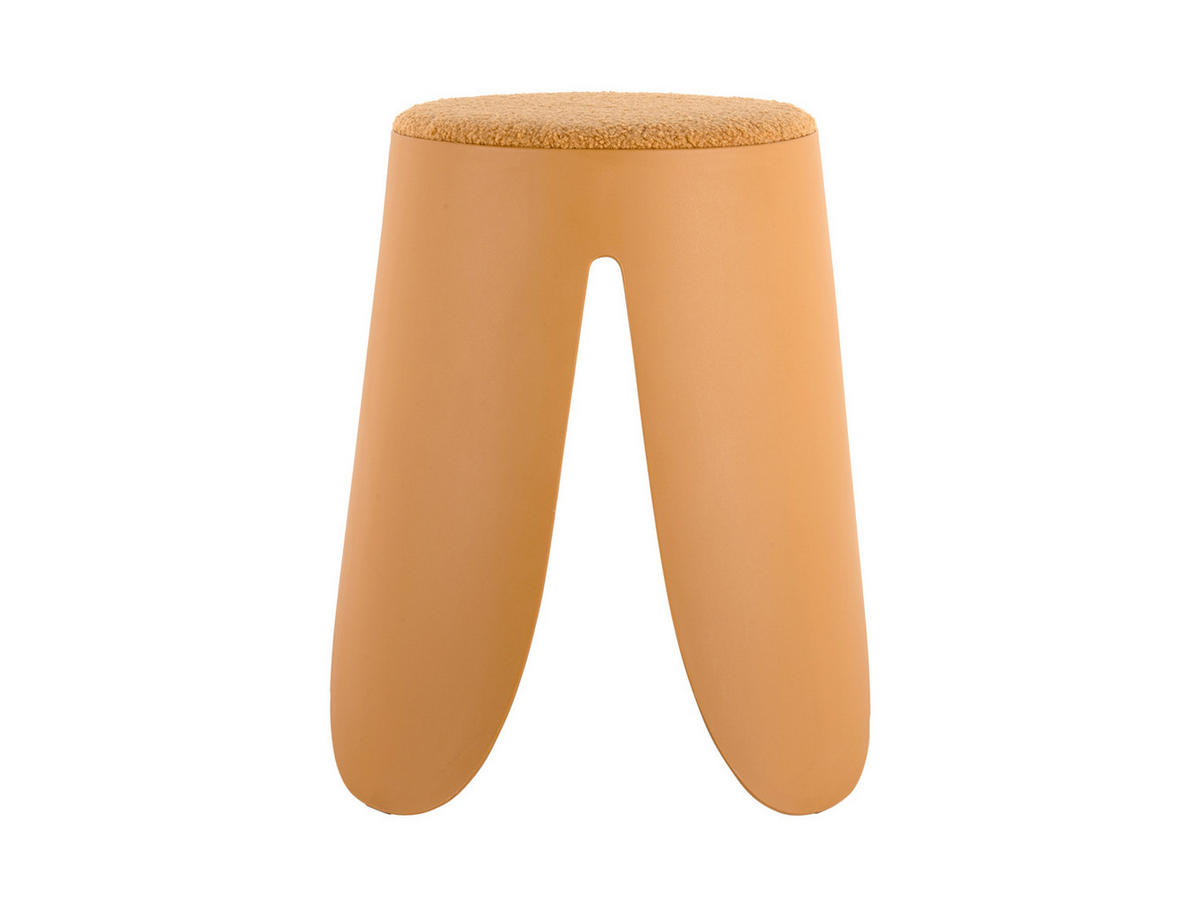HOCKER Savor 44/44/46 cm - Gelb, Kunststoff (44/46/44cm) - Leitmotiv