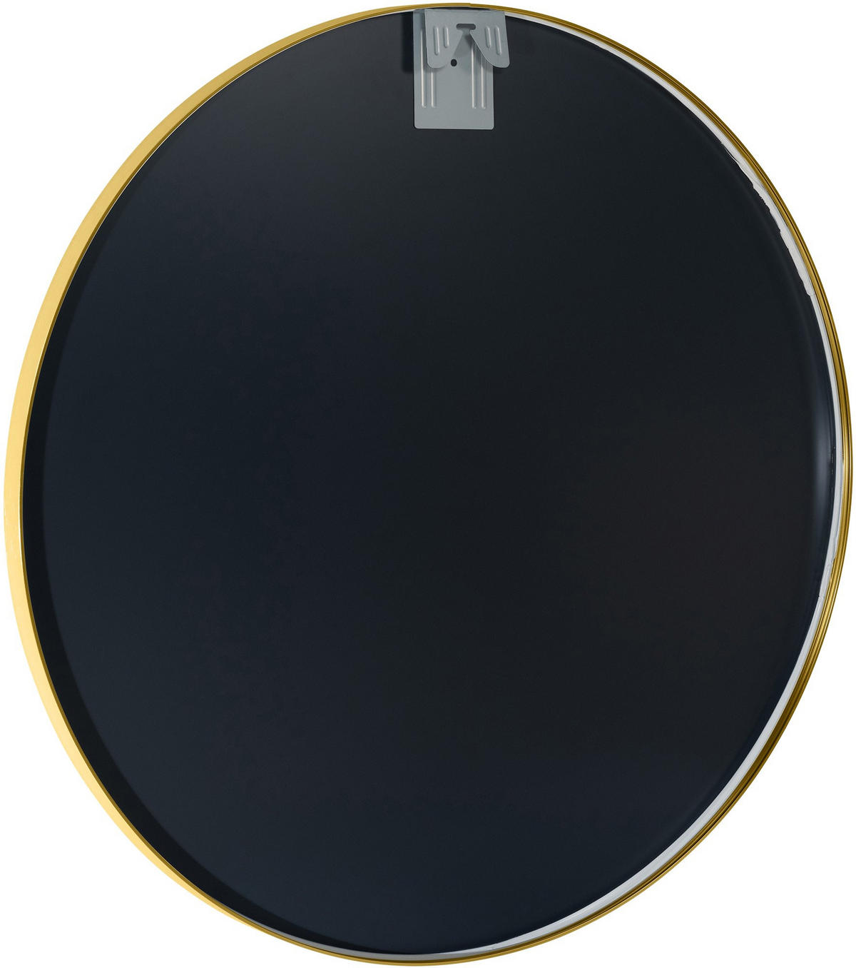 WANDSPIEGEL Gdansk Metall Gold glanz Runder Spiegel - Goldfarben, Metall (80/80/3cm) - DELUKE