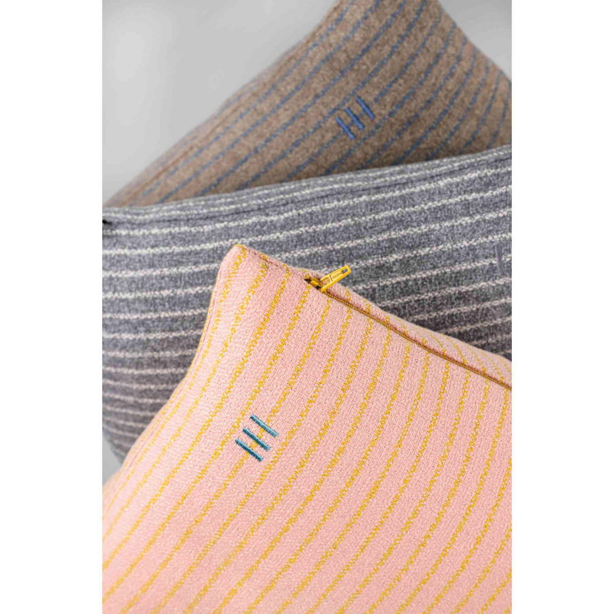 ZIERKISSENHÜLLE DEKOKISSENHÜLLE FUN STRIPE 2er Set - Rosa, Textil (38/38cm) - Esprit