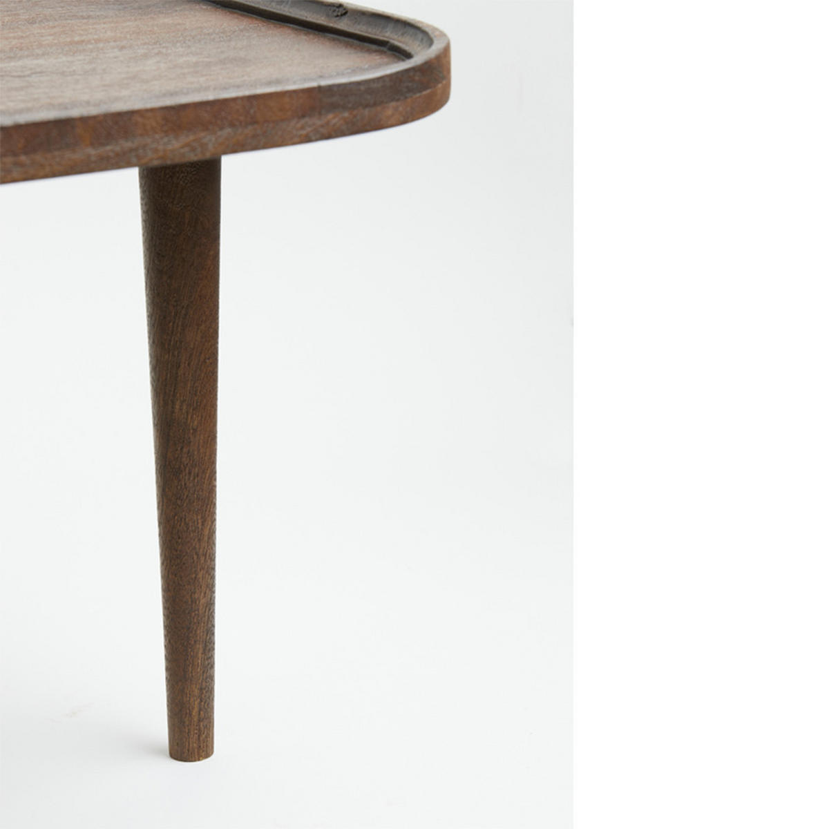 BEISTELLTISCH MAZABE 65x45x38 cm, Holz, Rotbraun - Rotbraun, Holz (65/45/38cm) - Light & Living