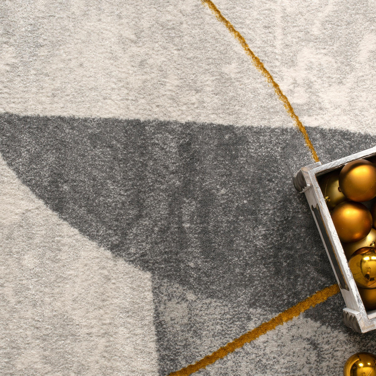 KURZFLORTEPPICH 120/160 cm Tuana 217 - Grau, Textil (120/160cm) - Paco Home