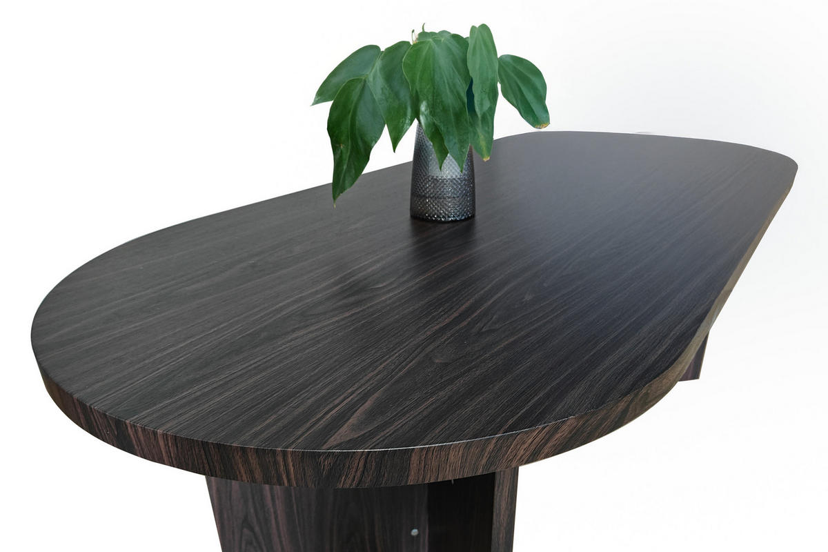 ESSTISCH OVI - Braun, Holz (90/204/75cm) - SAM