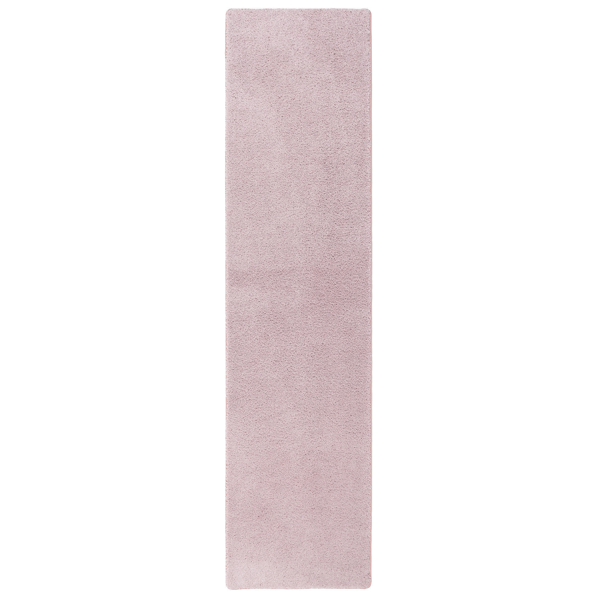 HOCHFLOR SHAGGY LÄUFER TEPPICH PALACE - Rosa, Textil (100/400cm) - Snapstyle