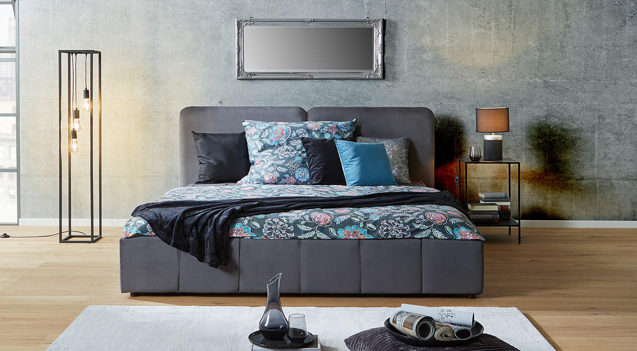 Schlafzimmer in Grau gestalten