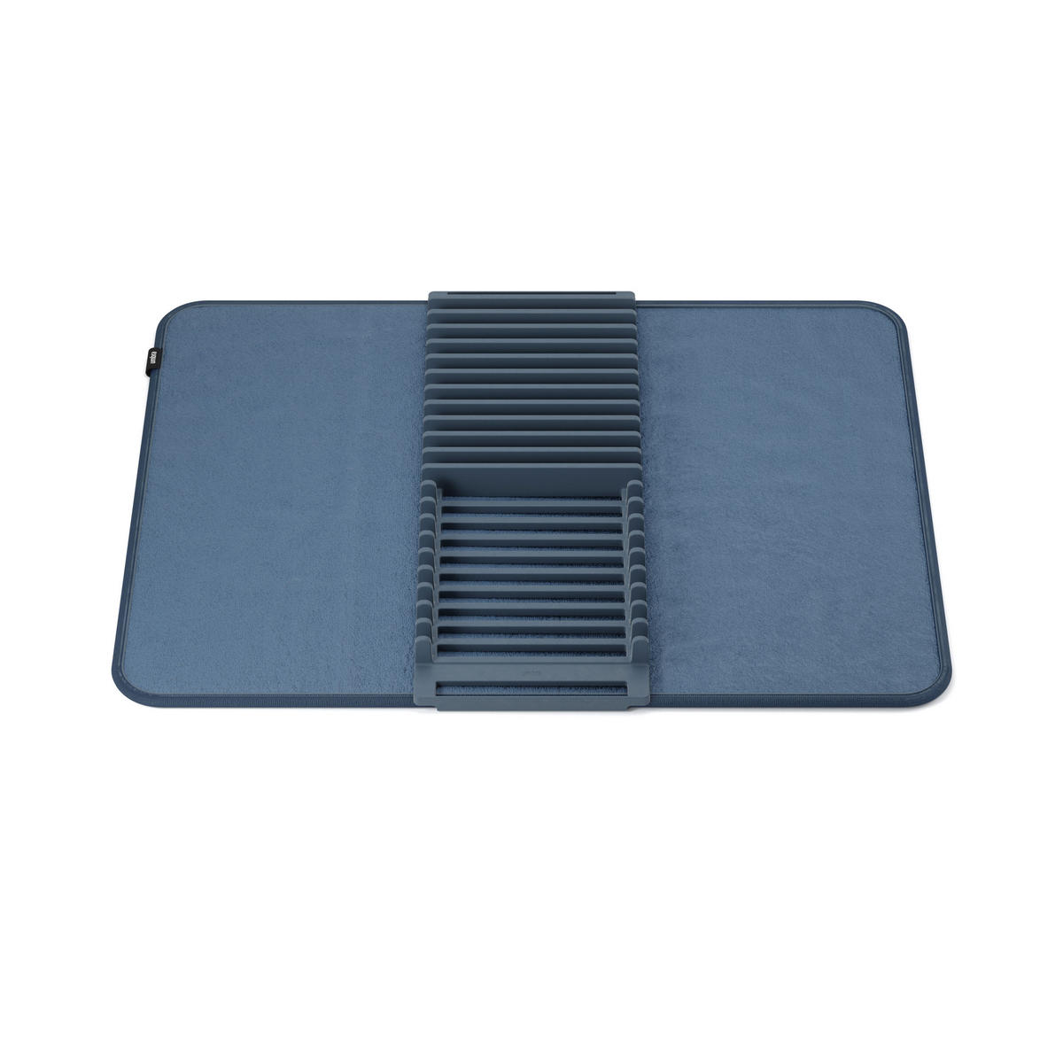 ABTROPFGESTELL Udry mit Abtropfmatte, Schieferblau - Blau, Kunststoff (46/4/61cm) - Umbra
