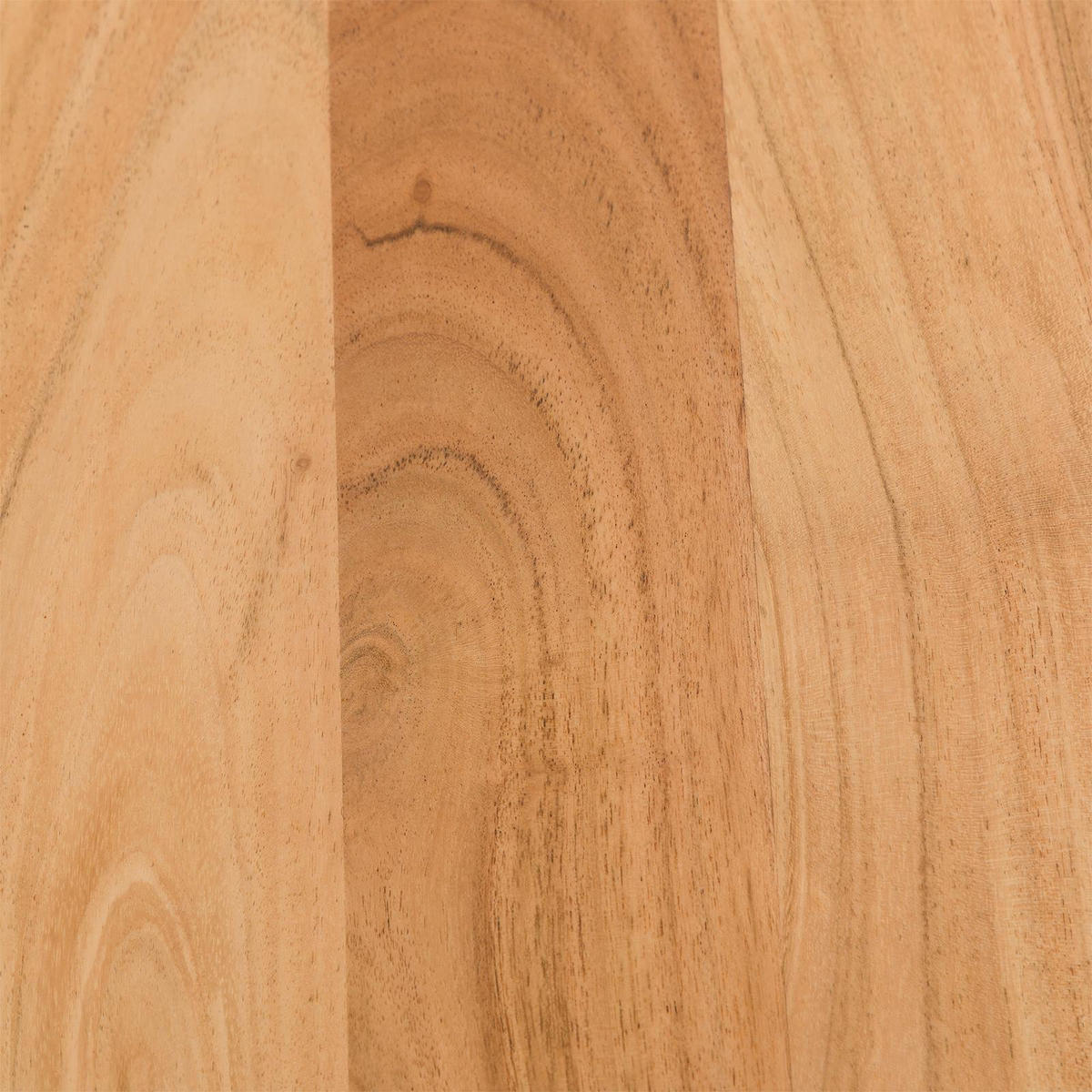 COUCHTISCH SAMIA natur, schwarz - Naturfarben, Holz/Metall (75/120/46cm) - IDIMEX