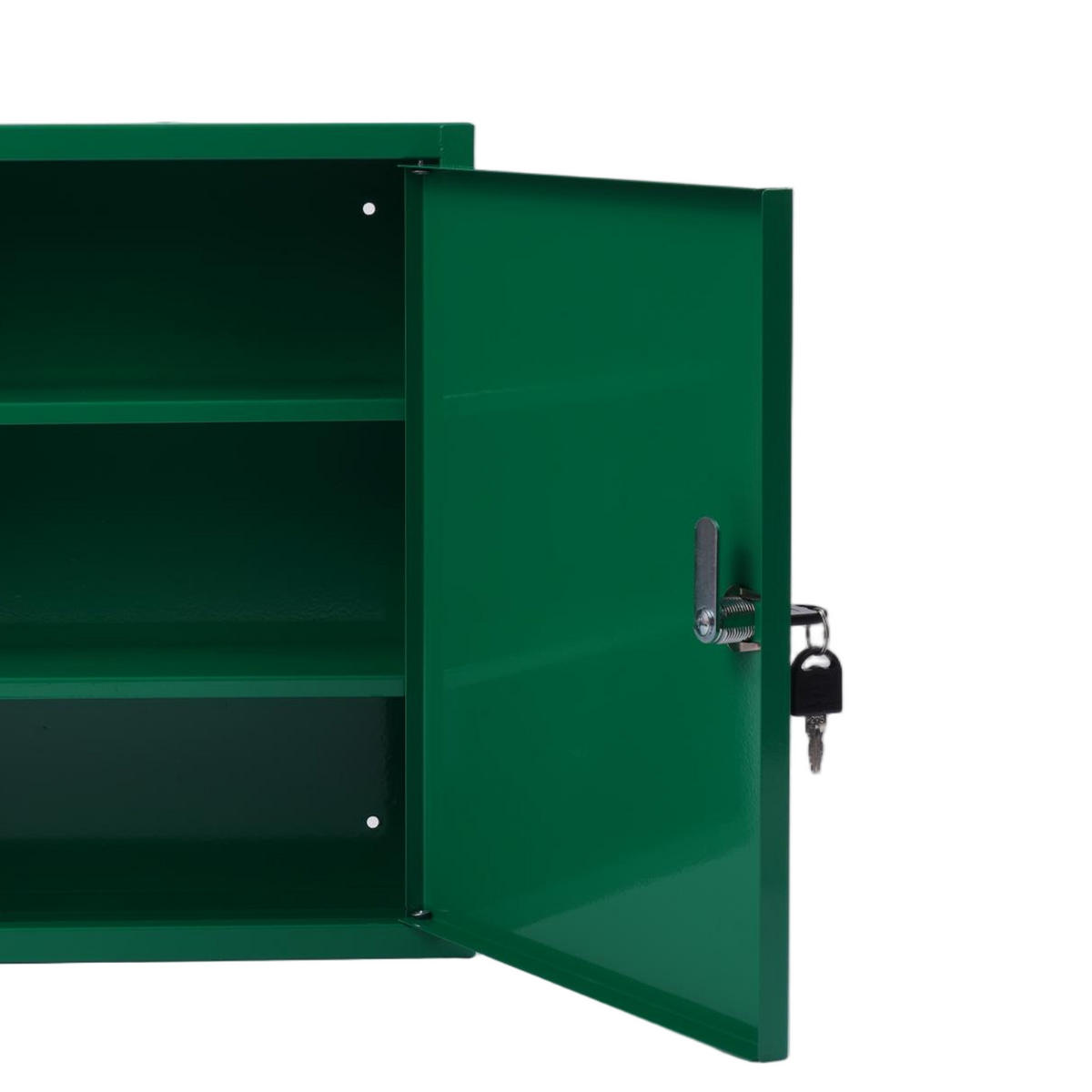 LÉKÁRNA - zelená barva, kov (31/36/10cm) - Relaxdays