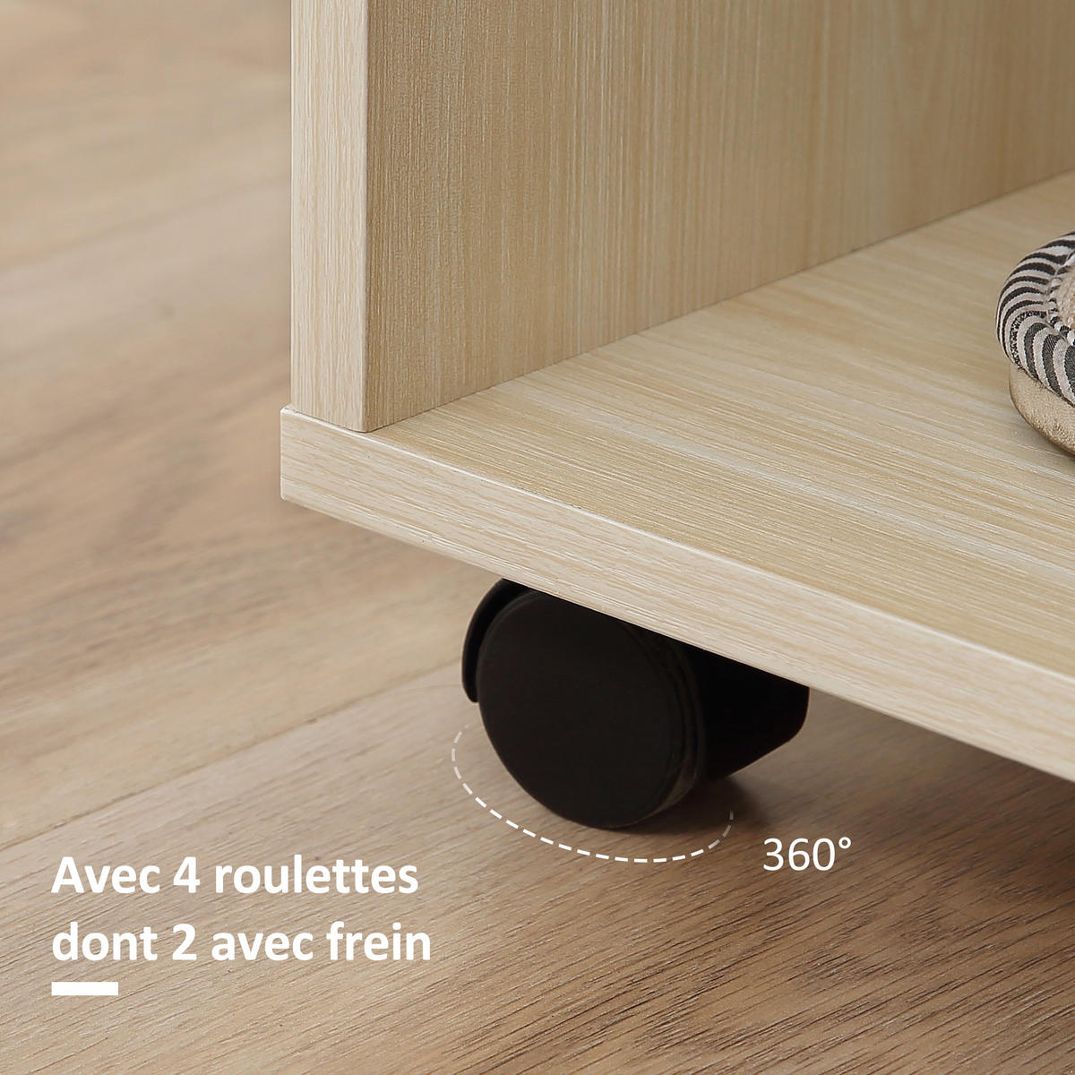 KLEIDERSCHRANK Braun 1 Stück - Braun, Holz (40/128/80cm) - GiPP