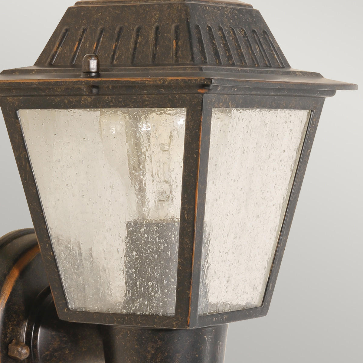 AUSSENLEUCHTE ALU-GUSS Bronze - Bronzefarben, Metall (13.5/26/15cm) - Elstead Lightning