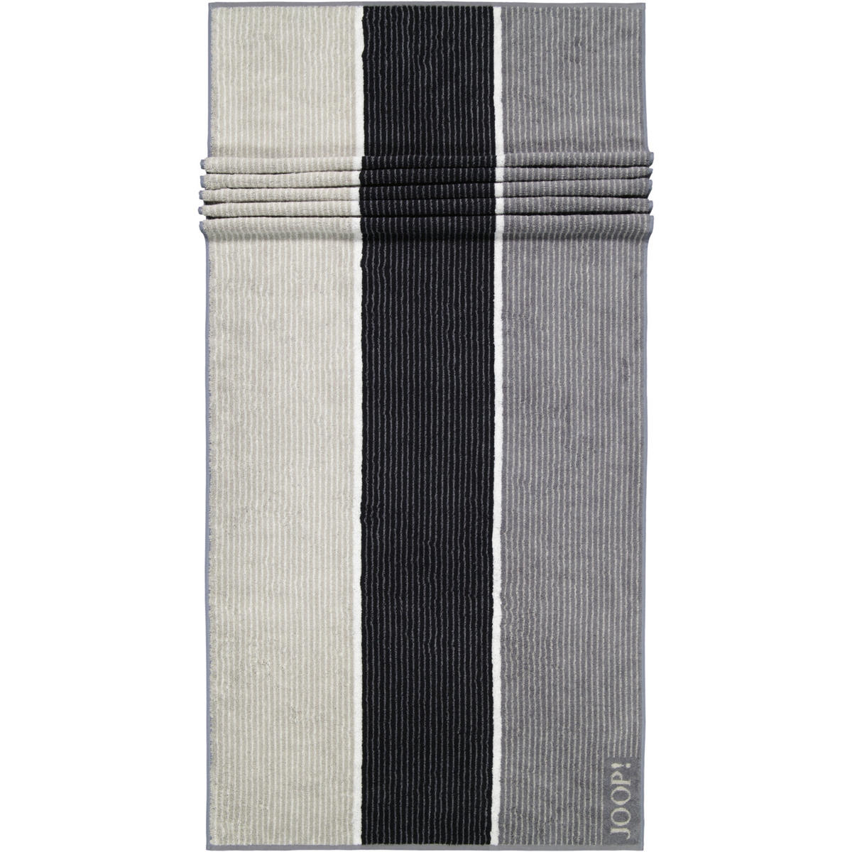 SAUNATUCH SIGNATURE LINES 1658 SCHWARZ - 97 - Schwarz, Textil (80/200cm) - Joop!