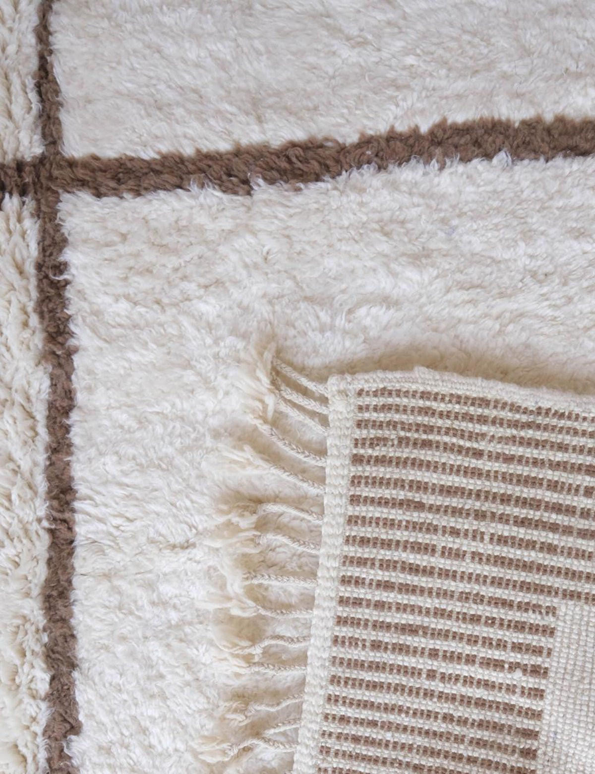 BERBERTEPPICH Grafik dekorativ 245x 352 cm - Braun, Naturmaterialien (245/352cm) - AFK Living