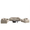 SOFASET Celes Premium 3-2-1 In Opera - Beige, Holzwerkstoff/Textil (225/73/88cm) - Fun Möbel