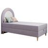 BOXBETT NEST 90/180 Violett Velvet - H3 - Violett, Holz/Textil (90/180cm) - MKS