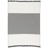 TEPPICH BEIDSEITIG ETHNO KELIM LINES - Schwarz/Grau, Textil (160/230cm) - Pergamon