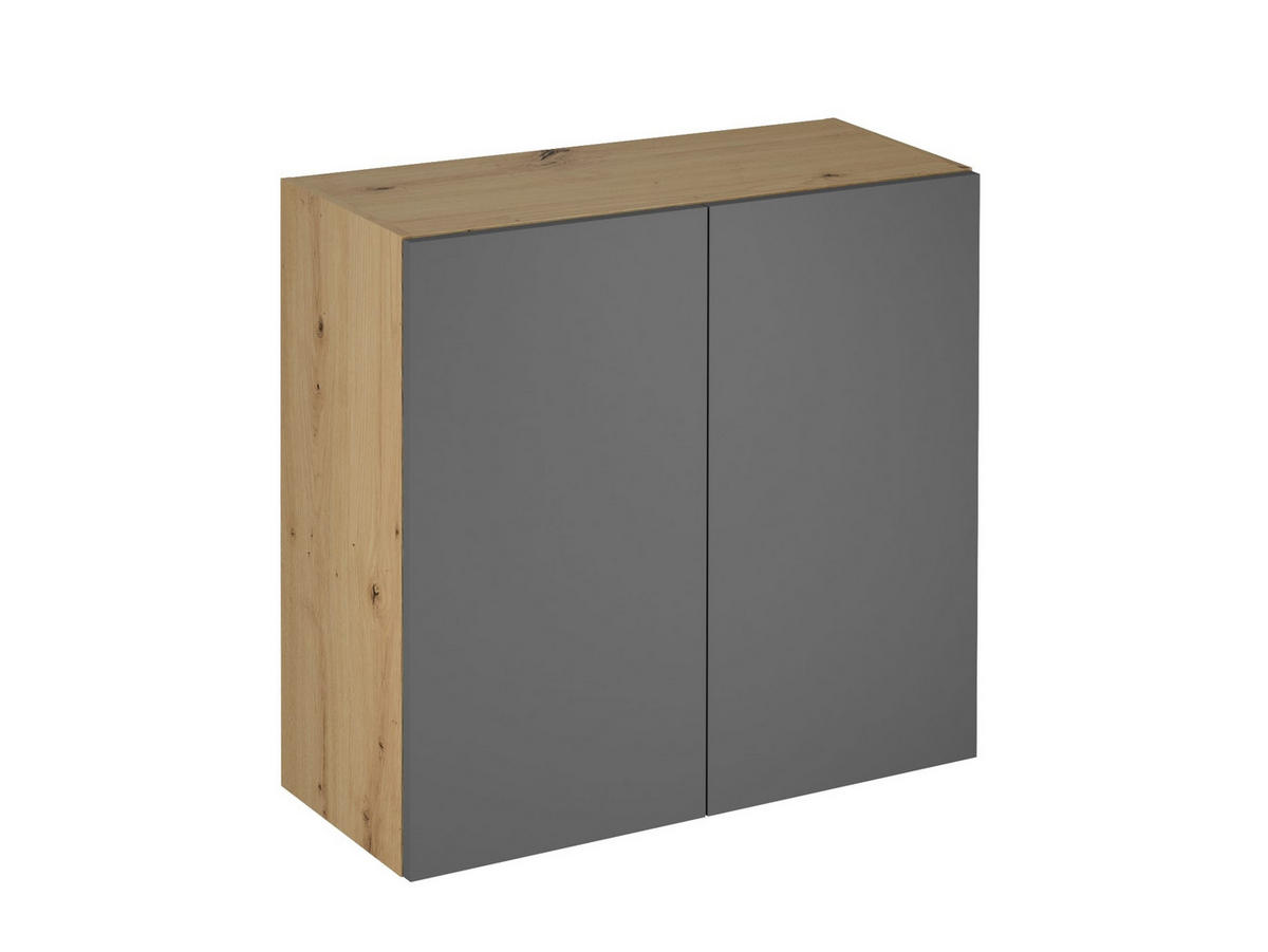 HÄNGESCHRANK 80 cm – Nexa G80 – Grau - Grau, Holzwerkstoff (80/72/32cm) - ROYAL24_MARKT