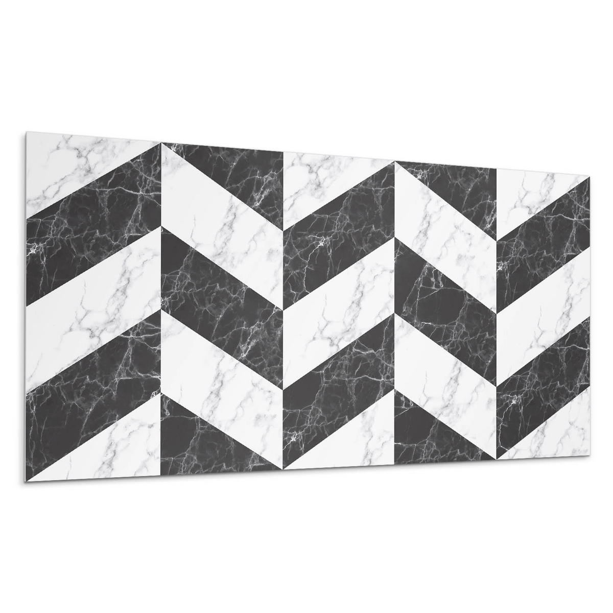 WANDPANEEL 120x60 cm selbstklebend Marelia - Graphitfarben, Kunststoff (60/1.6/120cm) - Wallfluent