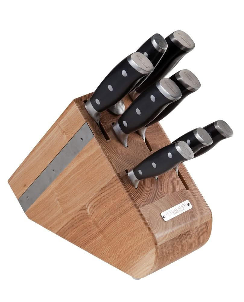 MESSERBLOCK Integra 9-teilig - Schwarz, Metall (10/30/35cm) - Diamant Sabatier