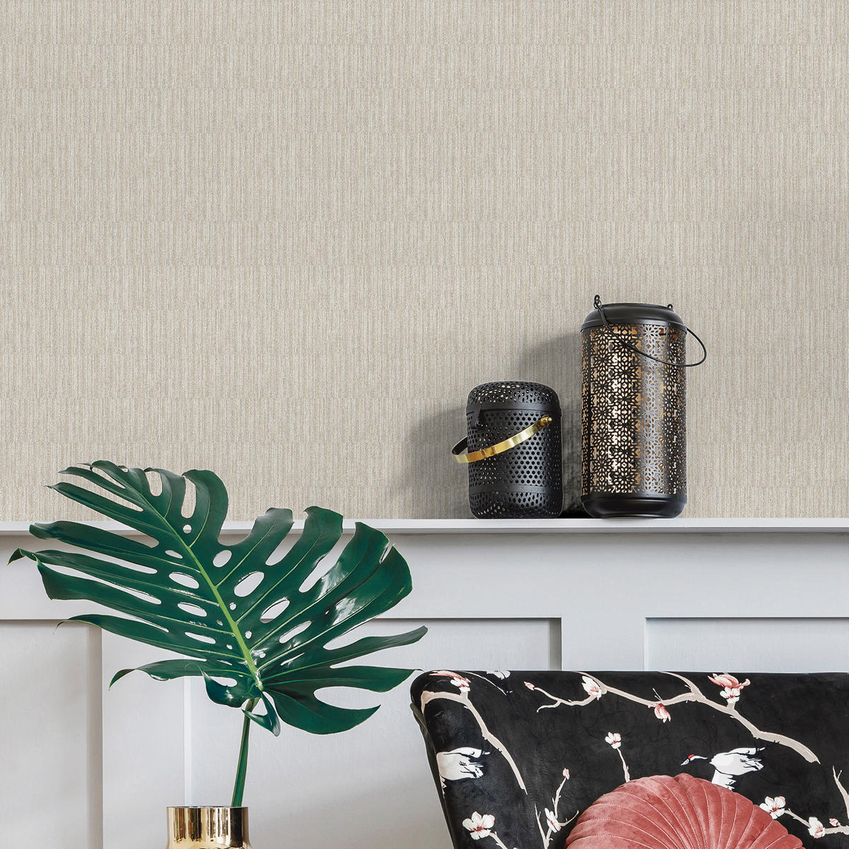 TAPETE Uni 53 cm x 10 m - Beige, Papier (53/1000cm) - Sanders & Sanders