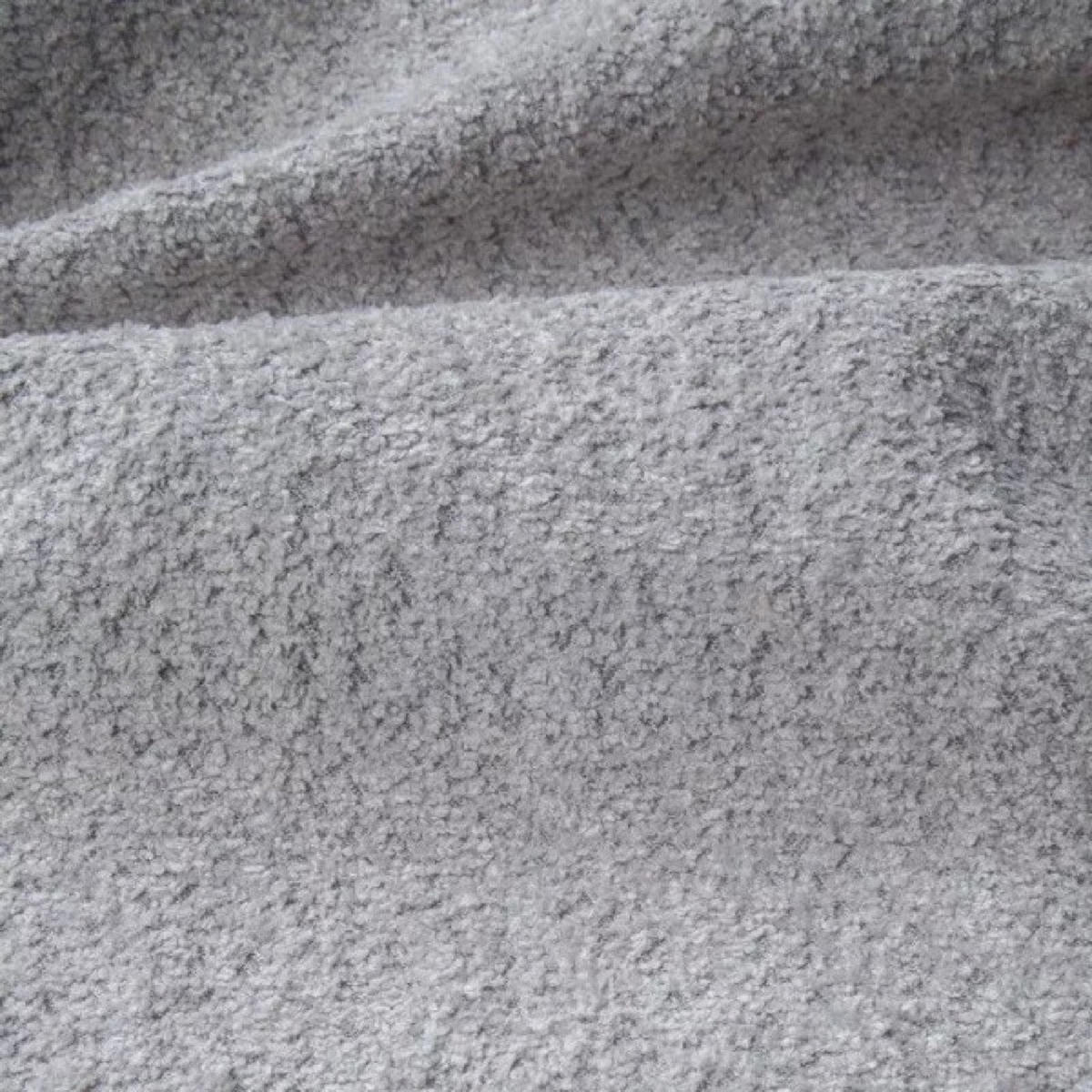 ECKSOFA Silber DELI Mit Schlaffunktion Auf Füßen Rechts - Hellgrau/Grau, Textil (171/257cm) - Sepro Meble