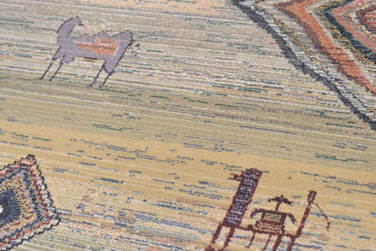 WEBTEPPICH Gabiro 002 160x235 cm - Beige, Textil (160/235cm) - THEKO