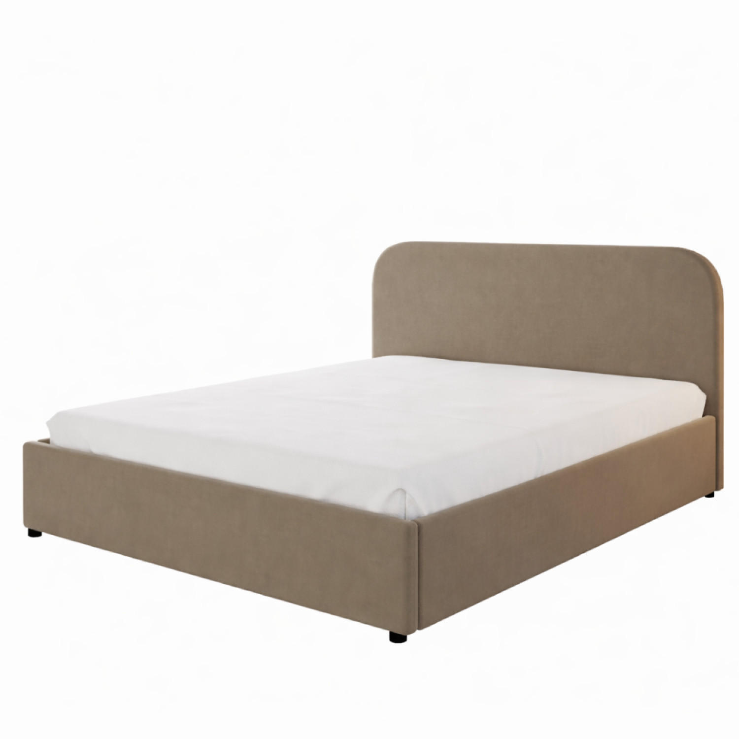 Concept Usine Bett Taupe 140x190 cm