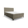 BOXBETT CLIPSO mit zwei Bettkästen H2/H3 Matratze 180 x 200 cm - Braun, Holzwerkstoff (180/200cm) - VENASI MÖBEL