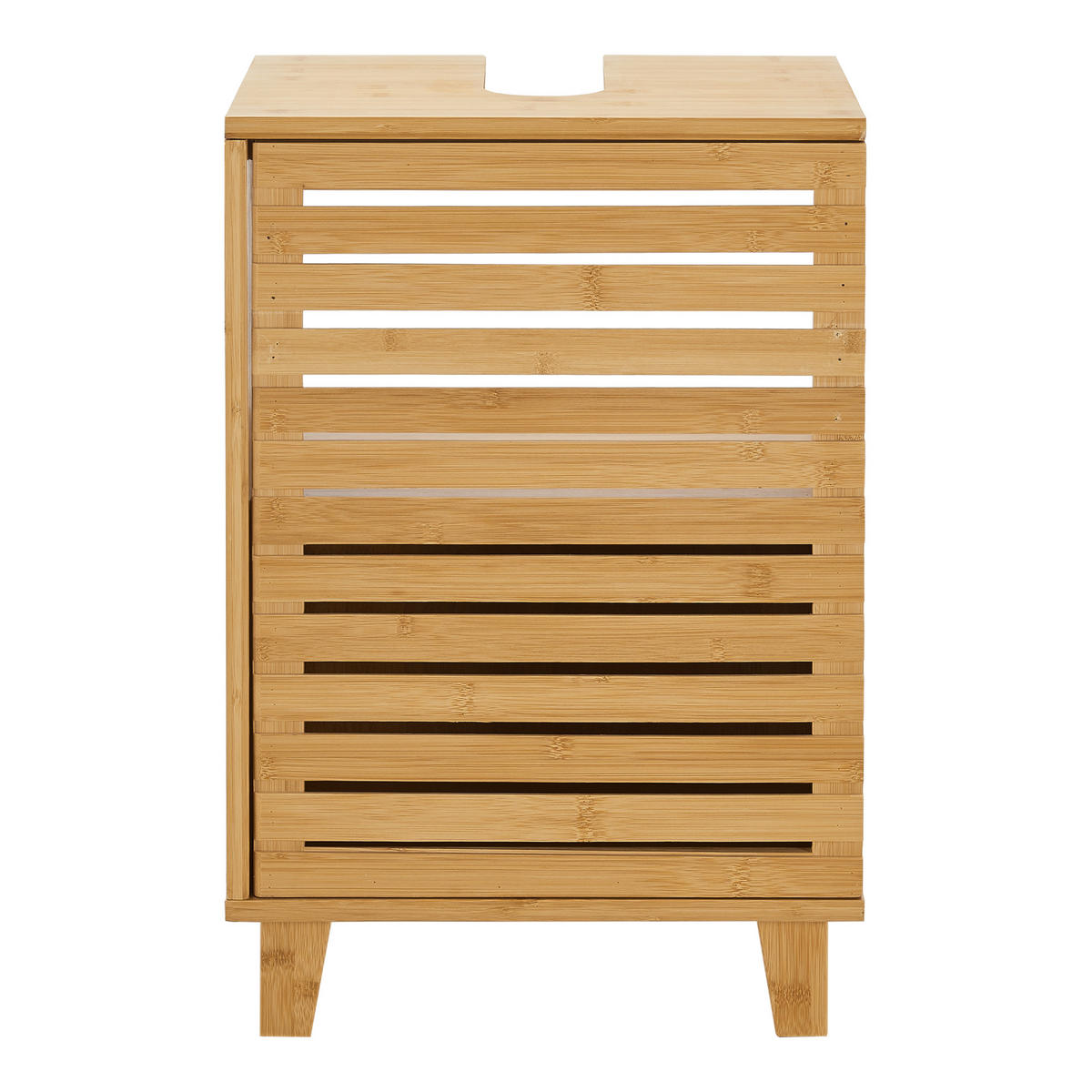 WASCHBECKENUNTERSCHRANK Iveland - Naturfarben, Holz (40/60/30cm) - [en.casa]