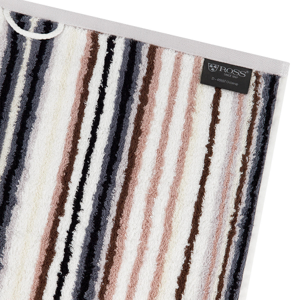 HANDTUCH Vita 4er-Set - Braun, Textil (50/100cm) - Ross