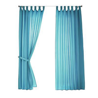 VORHANG 2ER SET POTSDAM HxB 225x140 cm Türkis - Türkis, Textil (140/225cm) - Gardinenbox