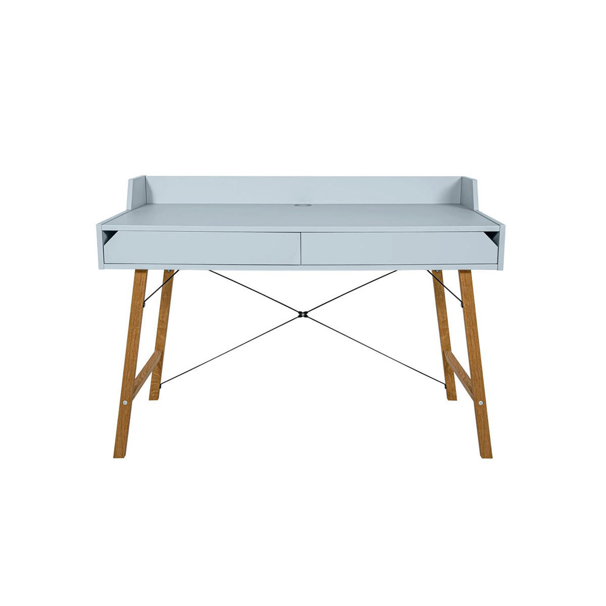 PISAĆI STOL Lotta Plavo - plava, drvni materijal (120/60/86cm) - Petits-meubles