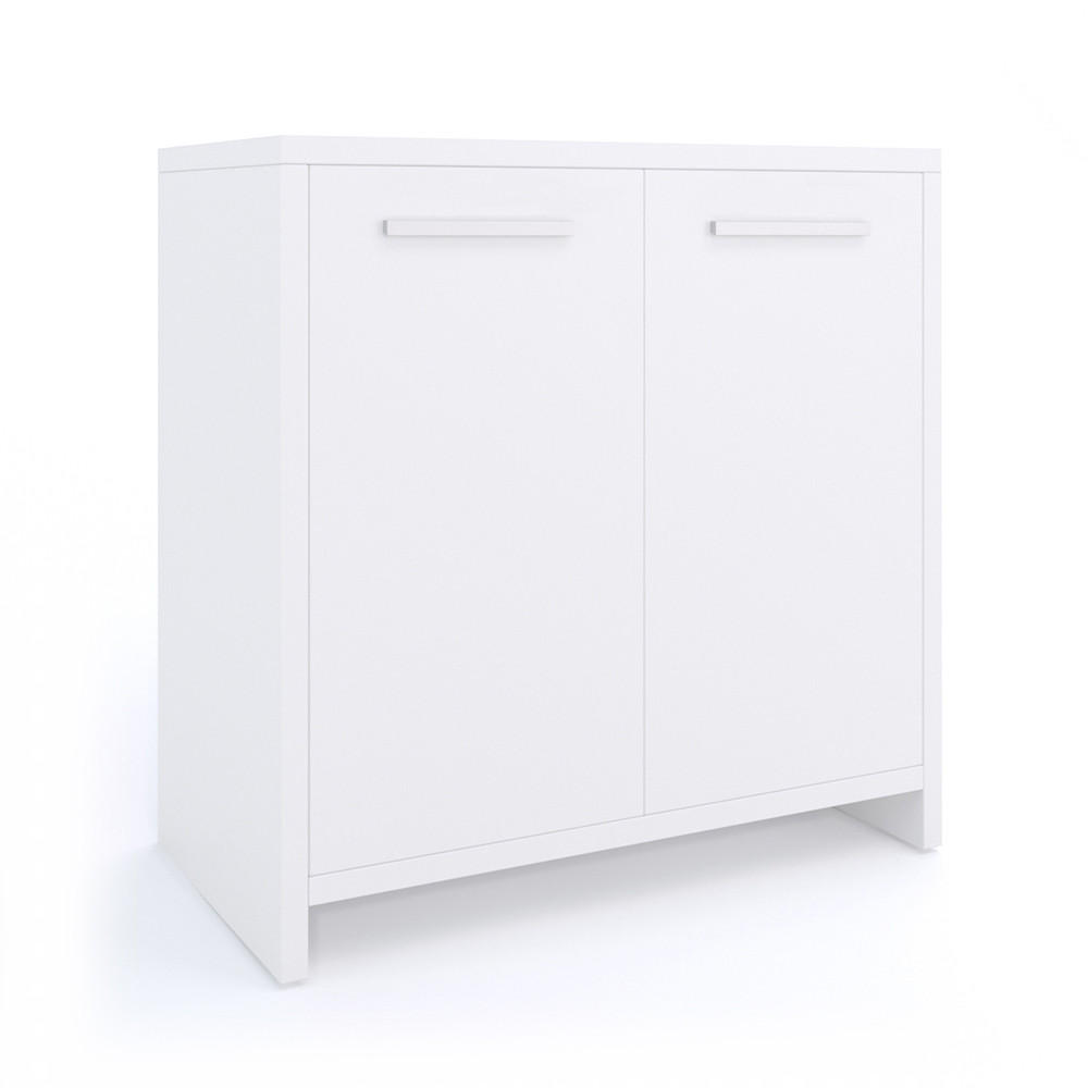 WASCHBECKENUNTERSCHRANK Kiko Weiß 58 x 60 cm - Weiß, Holzwerkstoff (58/60/33cm) - Vicco