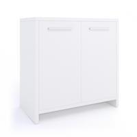 WASCHBECKENUNTERSCHRANK Kiko Weiß 58 x 60 cm - Weiß, Holzwerkstoff (58/60/33cm) - Vicco