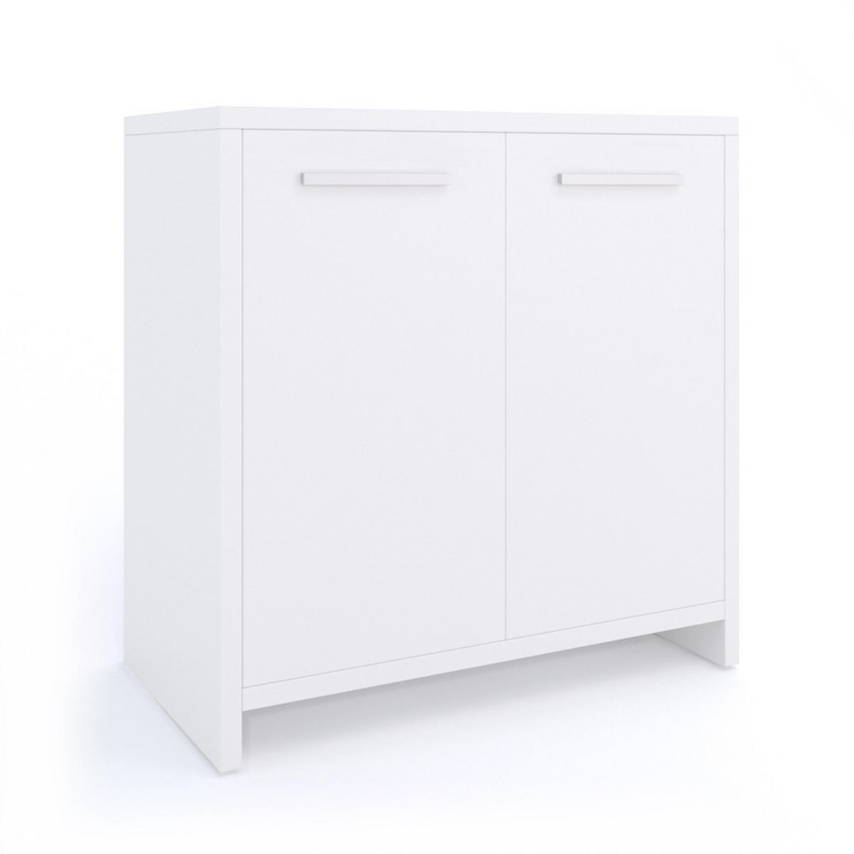 WASCHBECKENUNTERSCHRANK Kiko Weiß 58 x 60 cm - Weiß, Holzwerkstoff (58/60/33cm) - Vicco