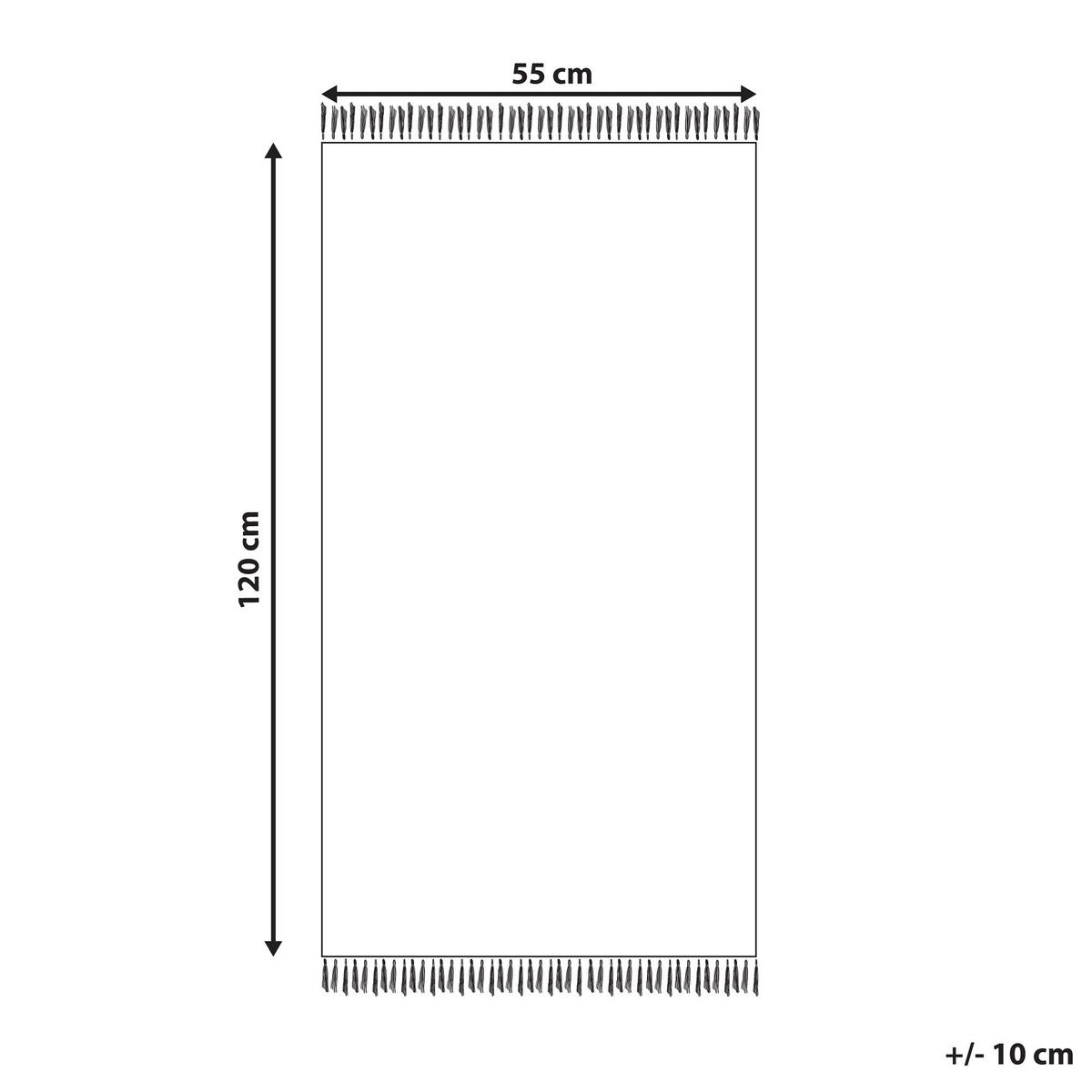 DĚTSKÝ KOBEREC Béžový 55/120 cm Bavlna Khonoma - béžová, textil (55/120cm) - Beliani