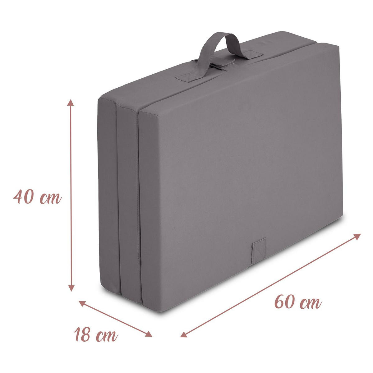 KOMFORTSCHAUMMATRATZE Basic 60x120 cm - Weiß, Textil (60/120cm) - CloudComfort