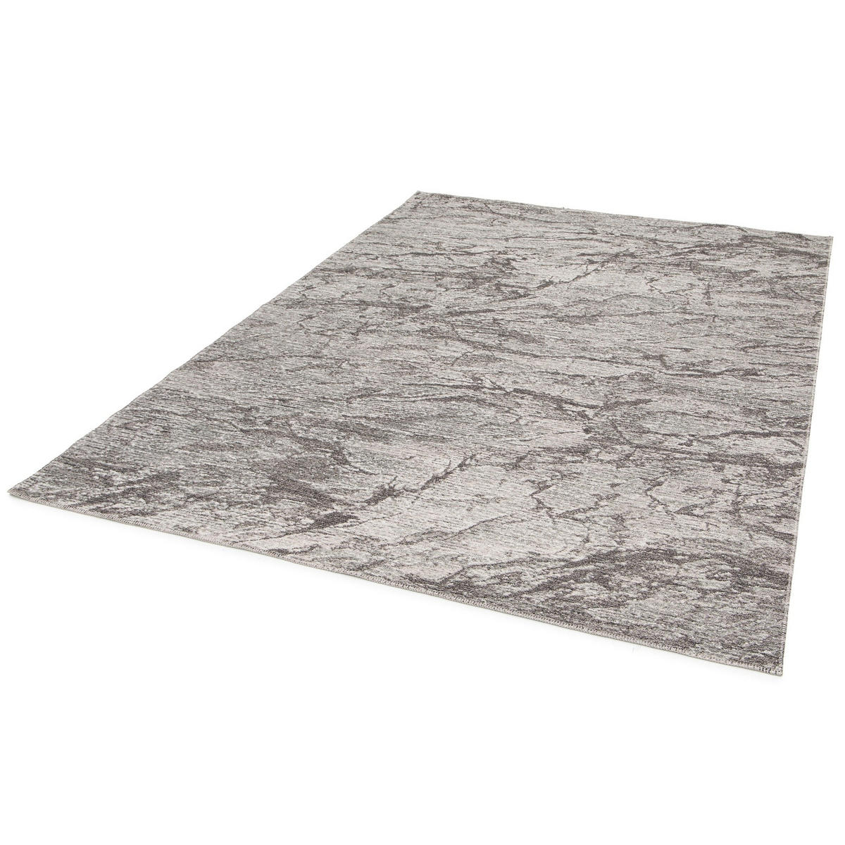 TEPPICH, Strukturierter in Naturtönen grau - Grau, Textil (160/230cm) - AFK Living